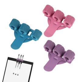 PENCHUAN Pack of 3 Nurse Accessories, Stainless Steel Pen Holder, Adjustable Three Holes Pen Holder, Nurse Metal Pen Holder, Tunic, Nurse Accessories Clip for Tunic