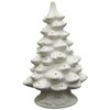 Darice Unfinished Ceramic Christmas Tree, 11.4-Inch