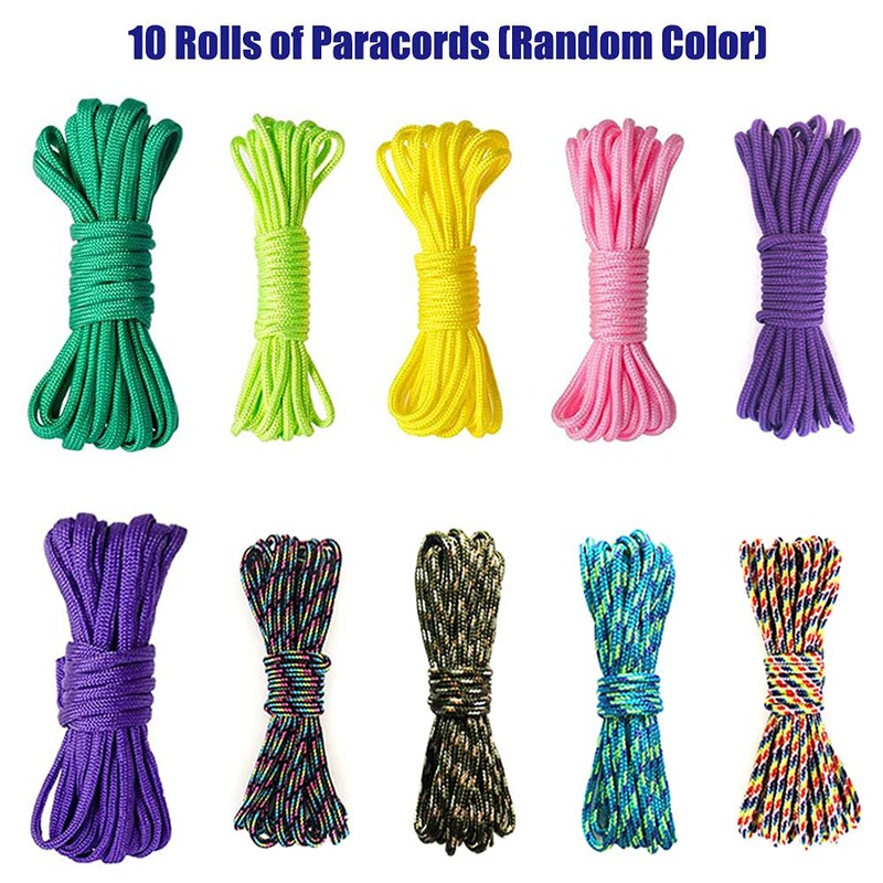 Afantti Bracelet Maker Making Kit Paracord Jig Tool Set with
