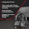 Trimax - UMAX 50D - Trailer Lock for Hitch, Dual