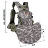 UIIHUNT Turkey Vest with Seat: Lightweight Turkey Hunting Vest with