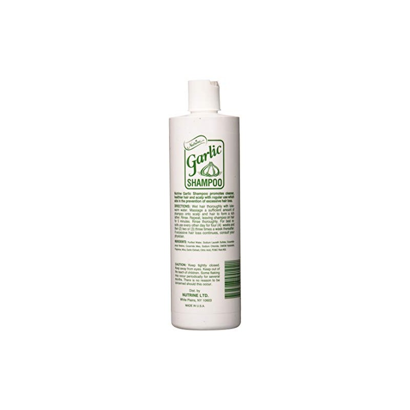 Nutrine Garlic Shampoo 16 oz. Unscented