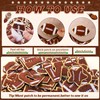 68 Pcs Football Patches Chenille Letter Patches Self Adhesive Embroidered