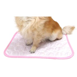 Pet Cooling Mat for Cats and Dogs (Pink)