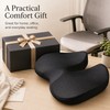 Memory Foam Seat Cushion for Chair Comfort – Non-Slip U-Shaped
