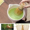 Matcha Whisk Set, Matcha Bowl with Spout, with Handcrafted Bamboo