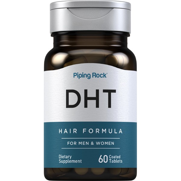 Piping Rock DHT Advanced Hair Formula | 60 Tablets |