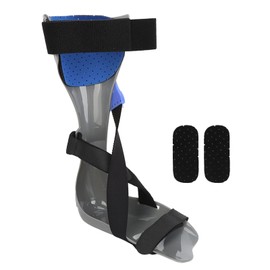 Foot Drop Brace Elastic Straps Ankle Foot Orthosis Posture Correct Half Sole Foot Drop Support for Foot Muscle Weakness Right Foot