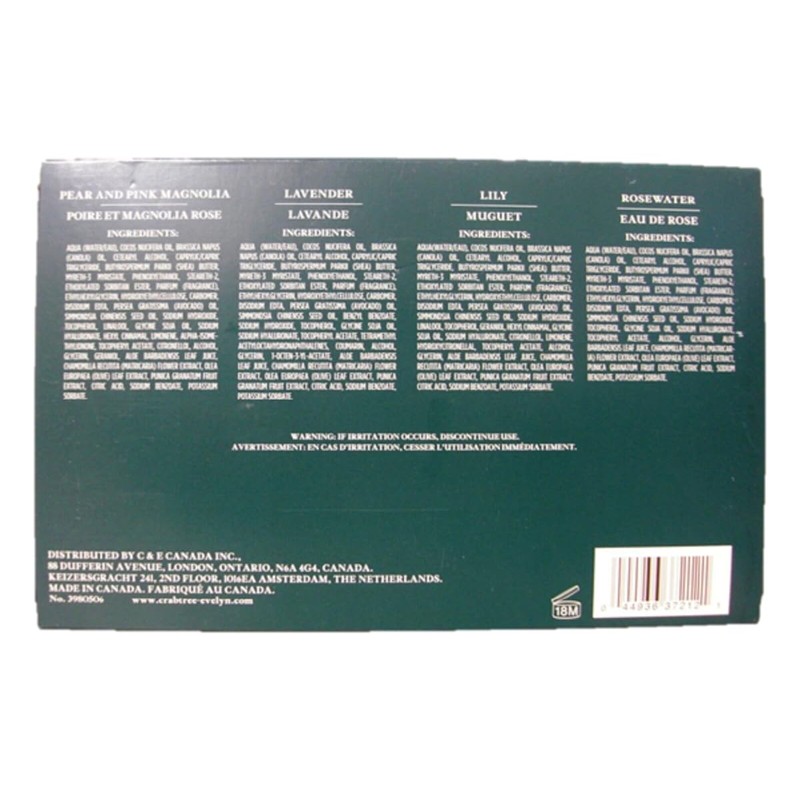 Crabtree & Evelyn | Hand Therapy 4-Pack (0.9 oz Each)