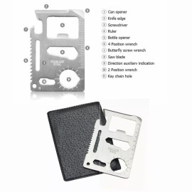 Survival Aid Camping Survival Pocket Multi Tools  Kit Outdoor Sports Camping Hiking Hunting