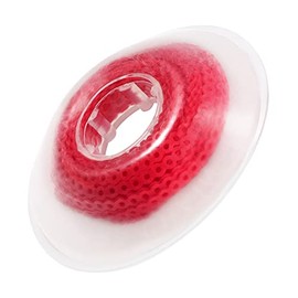 Dental Orthodontic Elastic Chain Power Chains for Brace, Annhua Dental Spool Elastic Rubber Band Power Chains, Continuous- 23# - 15ft/Roll - Red