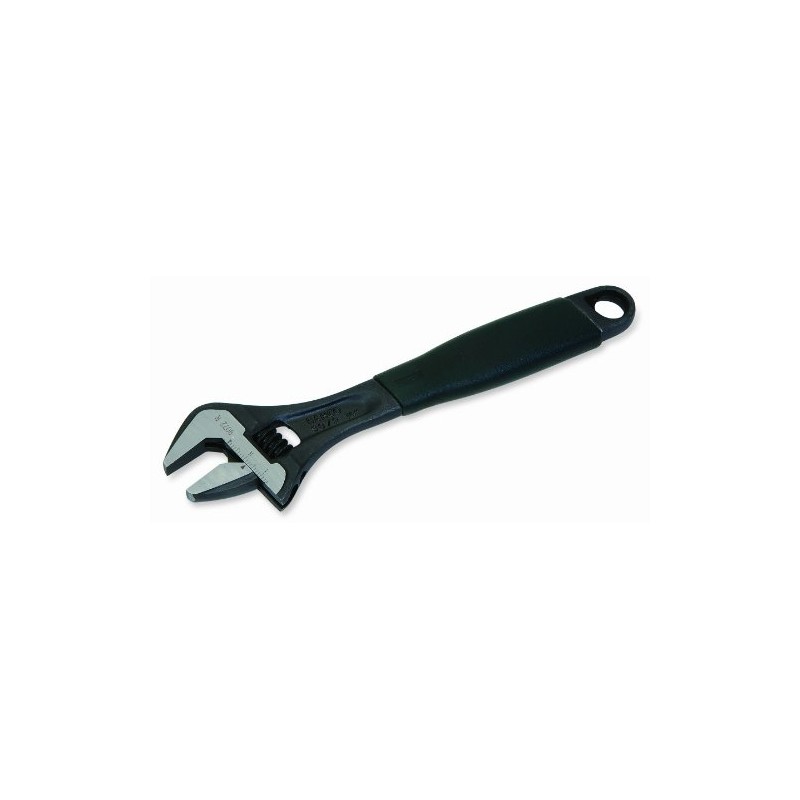6" SAE Ergo Adjustable Industrial Black Finish Wrench