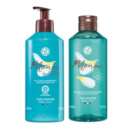 Yves Rocher Maxi Set Corporal Monoi de Tahiti Crema Corporal (390 Ml)  Gel de Ducha (400 Ml)                                                          