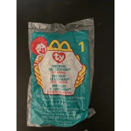 Ty 1993 RARE TAG ERROR! Ty McDonald’s Teenie Beanie Baby FRECKLES THE LEOPARD #1