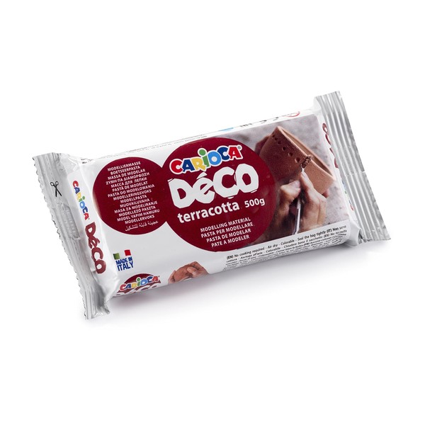 Carioca 30996/21 Modelling Clay 500 g for Ceramic and Modelling