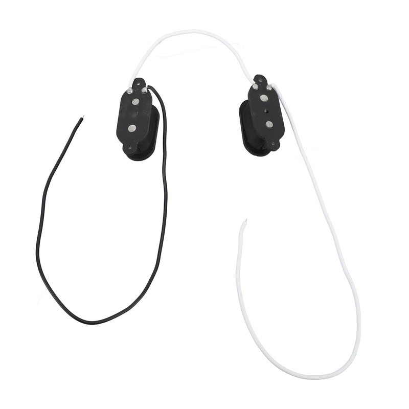 4 String Pickup Set Vintage 2 Outputs 6.9k Magnetic Single