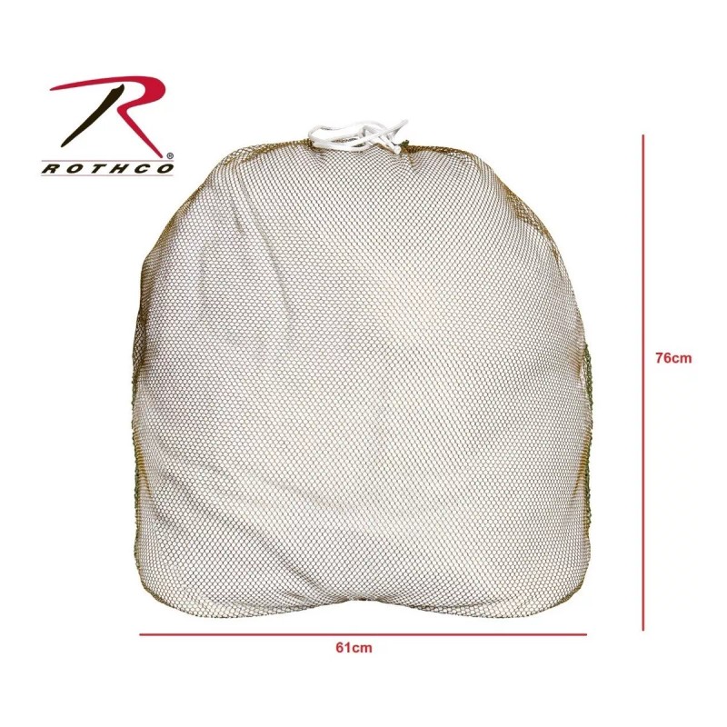Rothco Saco Costal De Lavanderia Malla Grande 61cmx76cm Rothco