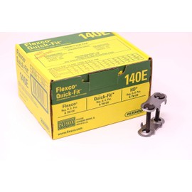 Flexco 140E Box Quick-Fit (tm) Bolt Solid Steel Plate Fastener (25 Sets Pre-Assembled Bottom Plates- Piloted Bolts) for Splicing Conveyor Belting Rubber, urethan, Polyurethane, Neoprene Rolls