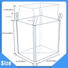 S-Helper FIBC Bulk Bag - 4400 lbs Capacity, 35x35x43 inches,