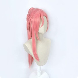 Cherry Blossom Heat Resistant Cosplay Wig, Second Castle, Kaoru Sakura Yashiki Cosplay Wig, Party Disguise + Bonus 3 Pieces, Exclusive Net, Hairpin and Memo Pad Included