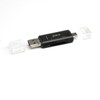 Groove-e Memory Card Reader - Portable Card Reader with Dual