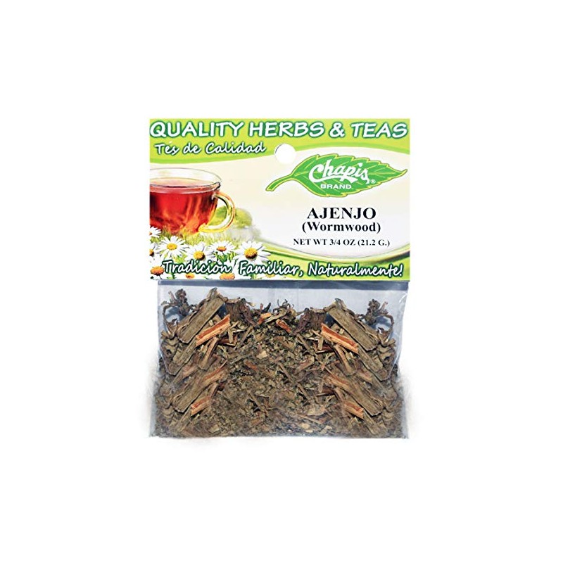 6 PIECES CHAPIS AJENJO NATURAL HERBS HIERBAS Net Wt. 3/4