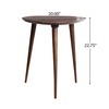 Christopher Knight Home Naja Wood End Table, Walnut