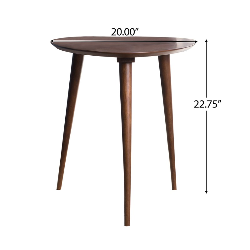 Christopher Knight Home Naja Wood End Table, Walnut