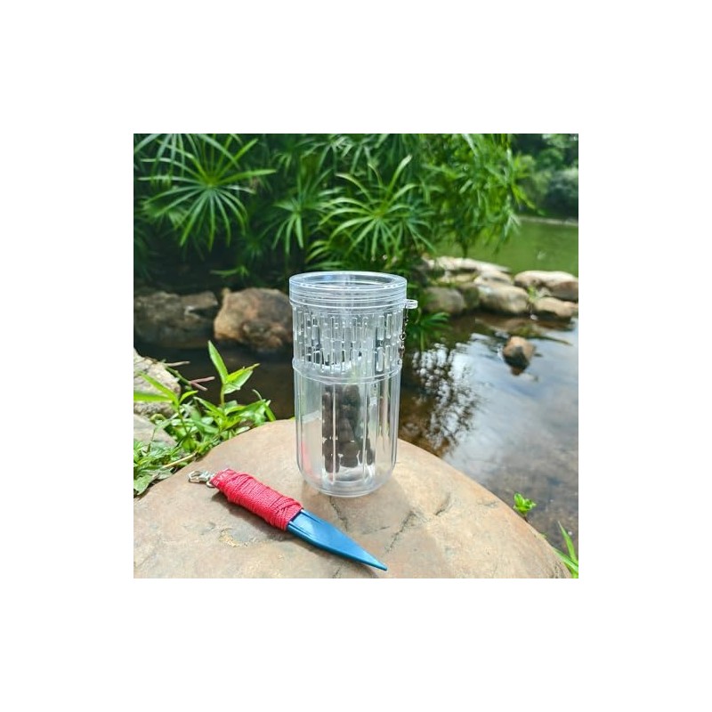 Trampa para peces y cebo portátil Trungeton fish02 de plástico