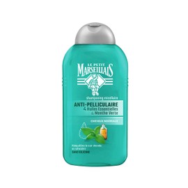 Le Petit Marseillais 3 x Anti-Dandruff Shampoo Normal 4 Essential Oils Mint Green 250ml