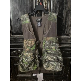 Mossy Oak Obsession Turkey Hunting Vest With Seat New Tags Camo M/L Medium/Large