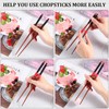 10Pcs Training Chopstick Helper Reusable Training Chopsticks Hinges Colorful Connector
