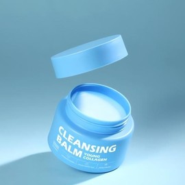 Collagen Cleansing Balm 80g Skin Care Cleanser Soap Scrub Makeup Remover Face Moisturizer Skin 80g / 콜라겐 클렌징 밤 80g 피부관리 클렌저 비누 스크럽 메이크업 리무 버 안제 보습제 피부 80g