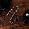 Gosknor Skull Wallet Chain, 23.6in Metal Gothic Punk Pants Chain