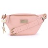 Catwalk Collection Handbags - Luxury Leather Belt Bag - Festival