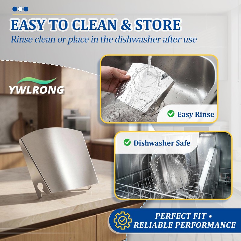 Pouring Chute for KitchenAid Stand Mixer Flour Guide Accessories