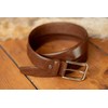 Gusti Roy Genuine Leather Belt with Silver Buckle Belt Business