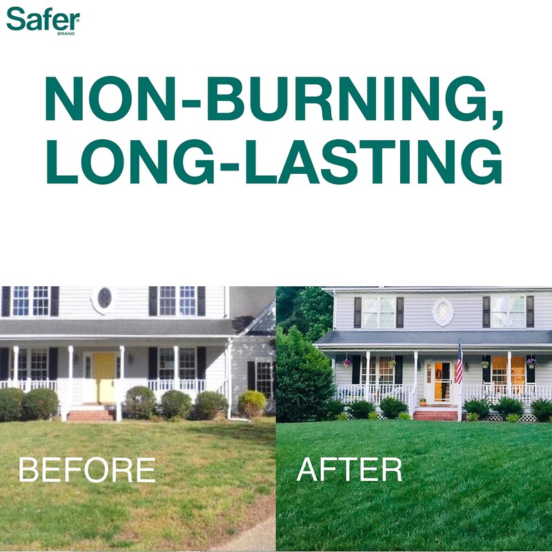 Safer Brand 9335SR Lawn Restore Natural Lawn Fertilizer - Non-Burning