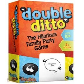 Inspiration Play Double Ditto - a Hilarious Award-Winning Family Party Game for 4-20 Players (Ages 8 and up)