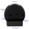 4.3" No Ticking Analog Alarm Clock,Silent Readable for Seniors,Easy to