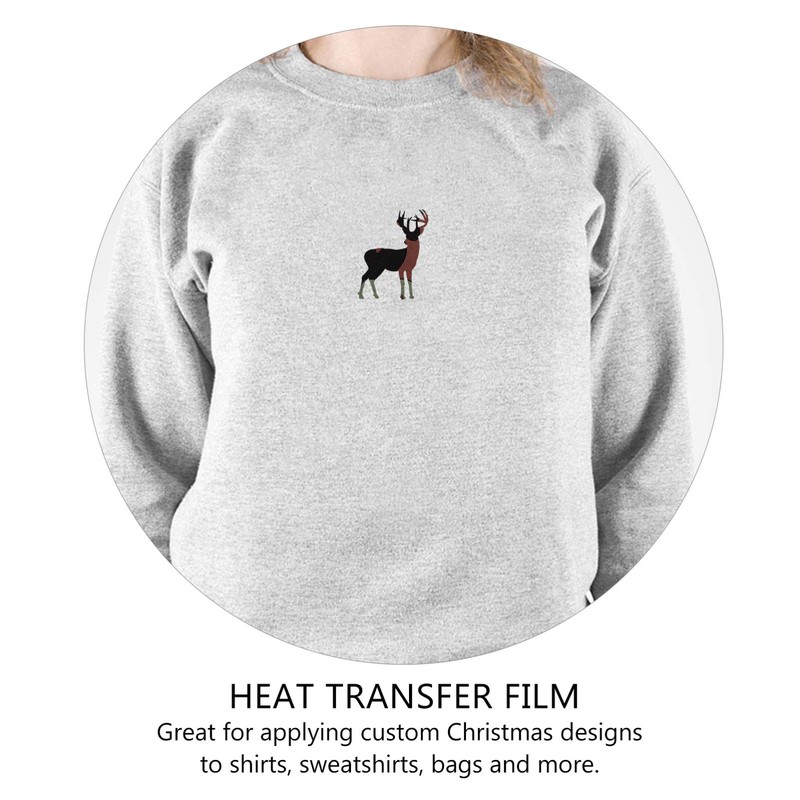 Operitacx 5pcs Heat Press Htv Glitter Heat Transfer Vinyl DIY