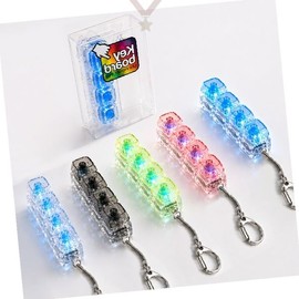 Transparent Housing Luminous Decoration Portable Finger Exercise Tool Tactile Stimulation Sensory Play Relax Psychological Snow White / 투명 하우징 발광 장식 휴대용 손가락 운동 도구 촉각 자극 감각 놀이 긴장 심리 스노우 화이트