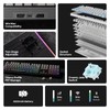 EPOMAKER TH108 Full Size Mechanical Keyboard, Wireless Gaming Keyboard with