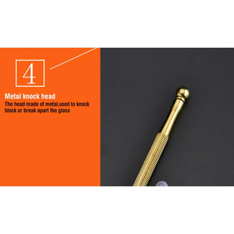 Edward Tools Glass Cutter Tool - Pencil Style Oil Feed