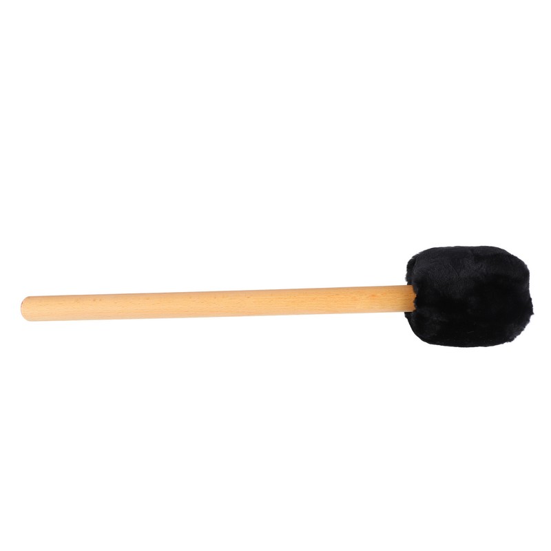 Drum Mallet Soft Felt Head Drumstick with Long Handle for