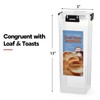 AOZITA Bread Box with Airtight Lid, Fresh Bread Storage Container,