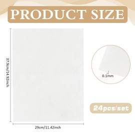 BENECREAT 24 Sheets Blotting Paper for Flower Press, 37.9x29cm Flower Press Paper Highly Absorbent and Reusable Blotter Paper for Flower Press Herbarium Paper Craft
