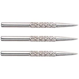 Unicorn Standard Knurled Grip Points, Silver, One Size