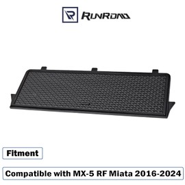 RUNROAD Center Console Organizer Dividers Compatible with Mazda MX-5 RF Miata 2016-2024 Accessories, Insert Compartment Tray Glove Box Armrest Storage Organizer MX5 Console Divider