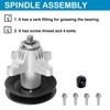 Dibanyou 918-04126 918-04126A 618-04126 Lawn Mower Spindle Assembly with Pulley